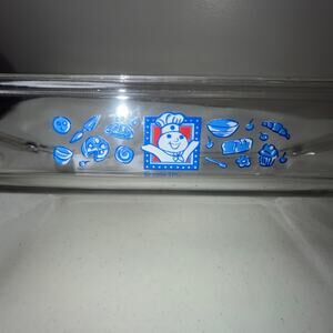 Anchor Hocking Pillsbury Doughboy Square Baking Dish Casserole – 8” x 11.5” x 2”